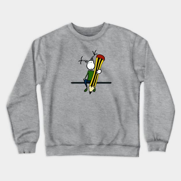 Cartoonist Crewneck Sweatshirt by Guastevi